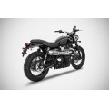ZARD Full CONICAL HIGH MOUNT Exhaust for Triumph Street Scrambler ZARD Full CONICAL HIGH MOUNT Exhaust for Triumph Street Scrambler